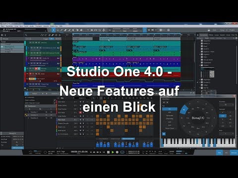 Studio One 4 - Neue Features auf einen Blick