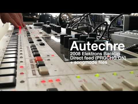 Autechre 2008 Elektrons Backup || Sysex from AE Store