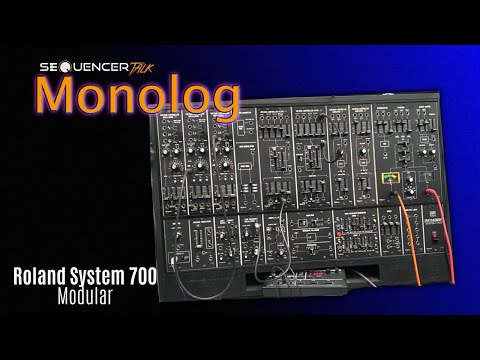 Roland System 700 Modular Synthesizer erklärt - SequencerTalk Monolog - 1x Depeche Mode sein