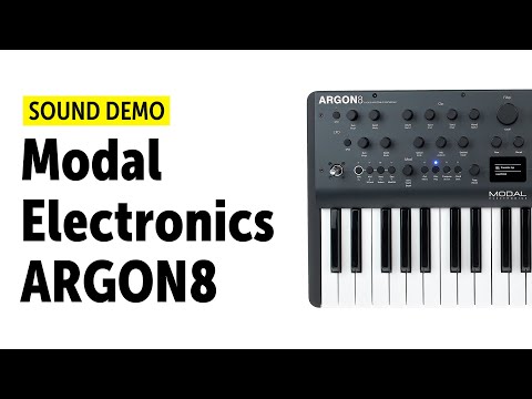 Modal Electronics Argon8 Sound Demo (No Talking)