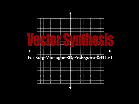 Preview: Vector Synthesis for Korg Minilogue XD, Prologue &amp; NTS-1