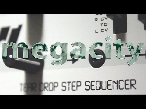 Analogue Solutions: MEGACITY Tear Drop Step Sequencer