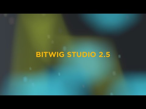 Bitwig Studio 2.5