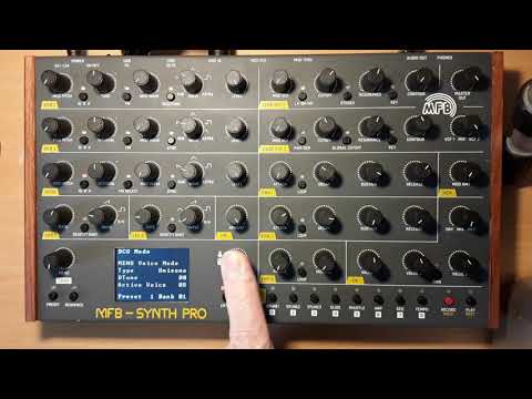 MFB SYNTH PRO VCO DEMO
