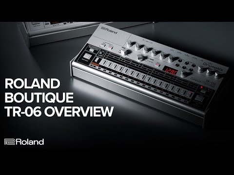 Roland Boutique TR-06 Drum Machine Overview (Part 1 of 2)