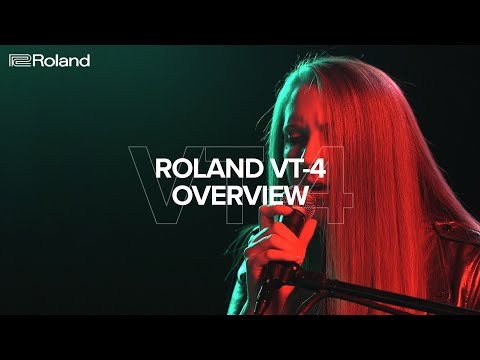 Roland VT-4 Voice Transformer Overview