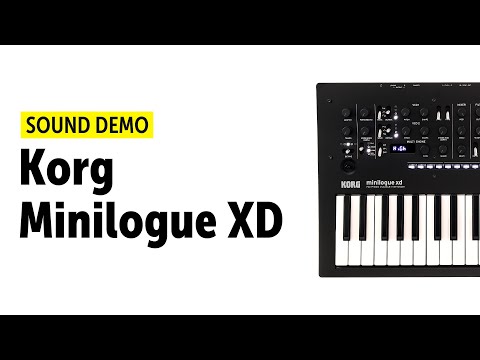 Korg Minilogue XD Sound Demo (no talking)
