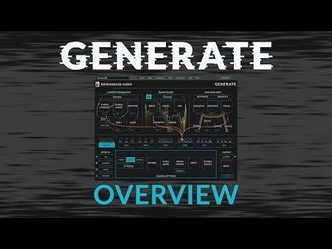 New Generate Plug-in by Newfangled Audio: Overview