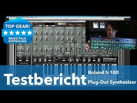 Test - Roland System 100 klingt das Plug-in wie das Original ? - deutsch