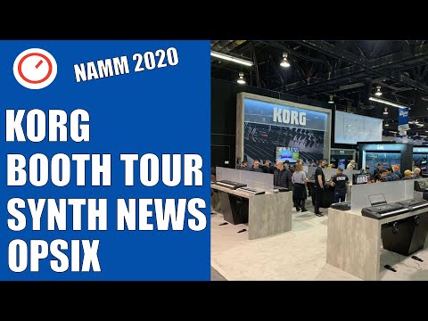 NAMM 2020: Korg Booth Tour With Nick Kwas (Wavestate, ARP 2600 &amp; The Secret OPSIX)