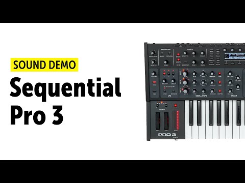 Sequential Pro 3 Sound Demo (no talking) - NAMM 2020