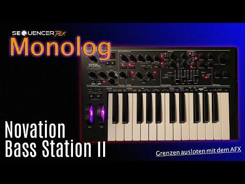 Novation BassStation 2 Synthesizer AFX Aphex Twin - Rundlauf im SequencerTalk Monolog