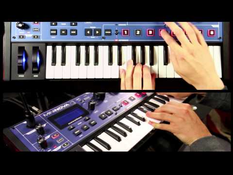 Novation // MiniNova synth tutorial: Selecting Sounds