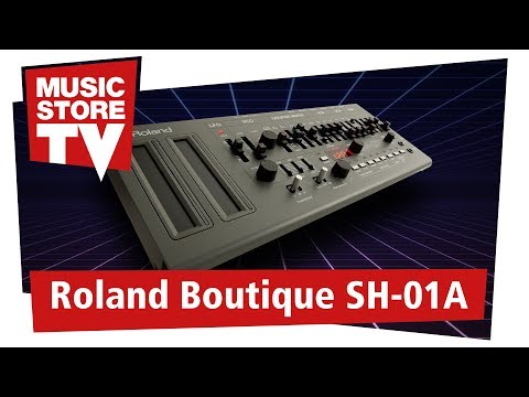 Roland SH-01A Virtuell-Analoger Desktop Synthesizer Test + Demo (deutsch)