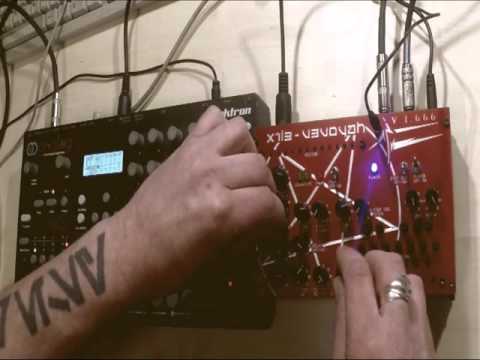 X1L3 - Vevoyah + Elektron Analog 4 - Drum mutilation
