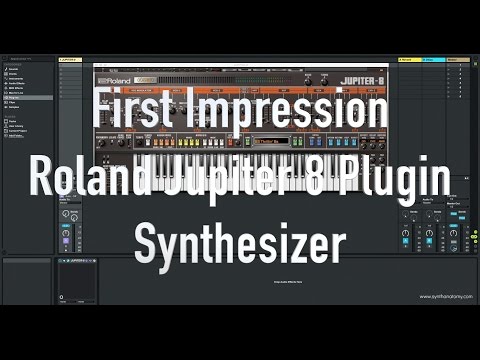 First Impression: Roland Jupiter 8 Plugin Synthesizer