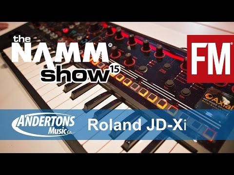 NAMM 2015 - Roland JD-Xi Synthesizer