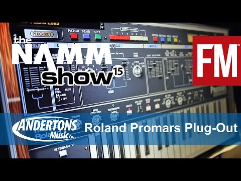 NAMM 2015 - Roland Promars Plug-Out synth for System-1