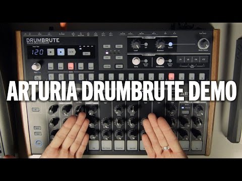 Arturia DrumBrute Analog Drum Machine Demo