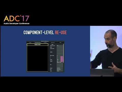 Geert Bevin, Amos Gaynes - Designing and implementing embedded synthesizer UIs with JUCE (ADC&#039;17)
