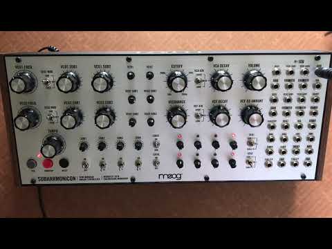 Moog Subharmonicon - First Explorations!