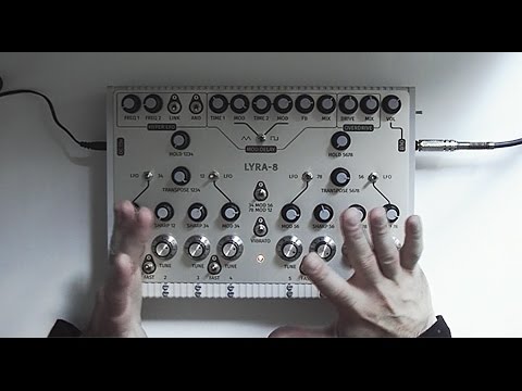 LYRA-8 organismic synthesizer (Demo of the prototype with English subtitles)