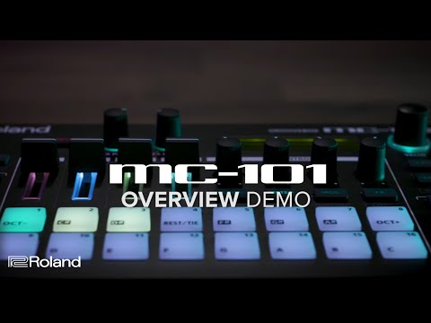 Roland MC-101 GROOVEBOX: Overview
