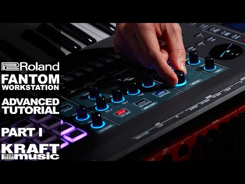 Roland Fantom Music Workstation - Advanced Tutorial with Scott Tibbs Part I