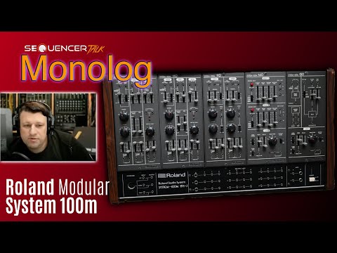 Roland System 100m - SequencerTalk Monolog - Modular Synthesizer Monolog - Moogulator