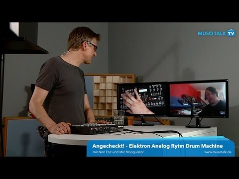Test - Analog Rytm analoger Drum Computer von Elektron - deutsch