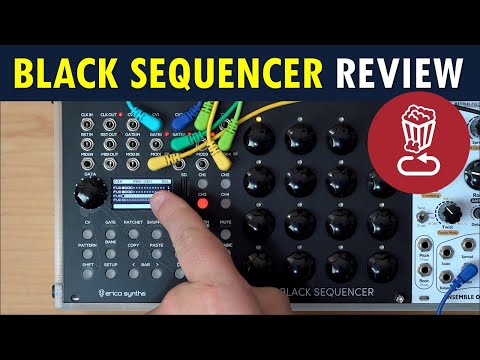Erica BLACK SEQUENCER Review // Patch/track walkthrough tutorial