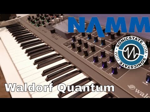 NAMM 2018 Waldorf Quantum