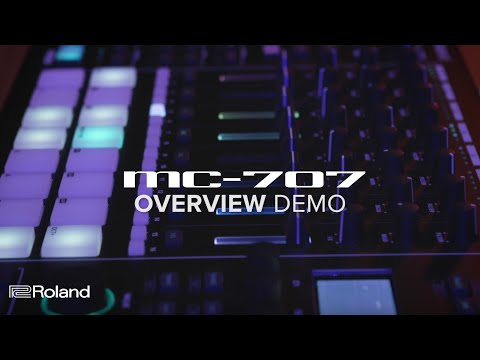 Roland MC-707 GROOVEBOX: Overview