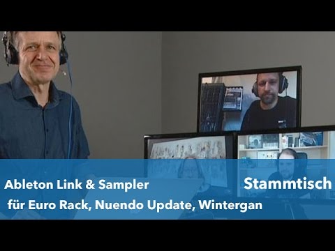 Wintergatan , Ableton Link &amp; Sampler fürs Euro-Rack und Nuendo Update