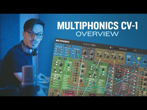 Multiphonics CV-1 modular synthesizer overview