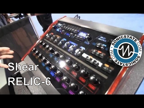 NAMM 2017: Shear Electronics Relic-6 Analog Poly