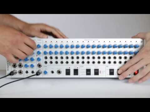 Demo of a DIY 18-channel analog stereo vocoder