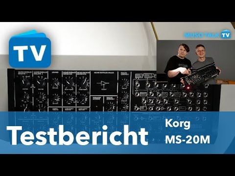 Test - Korg MS-20 M Kit - der beste neue MS20? - deutsch