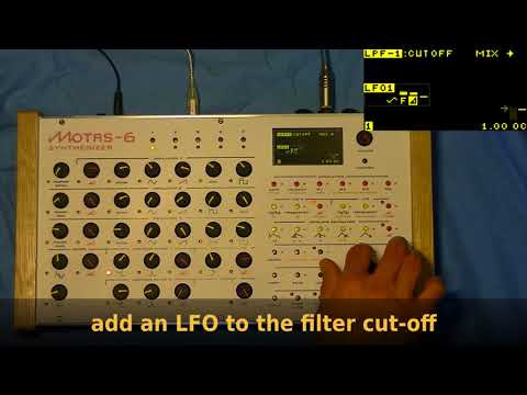 Motas-6 synth demo 01