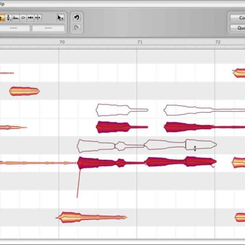 Melodyne editor