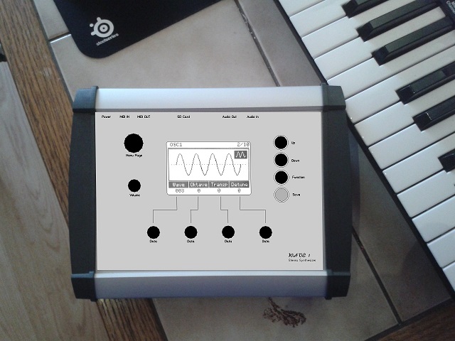 AVR Synthesizer WAVE1