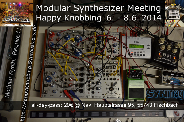 Modular Synth Meeting Happy Knobbing 2014