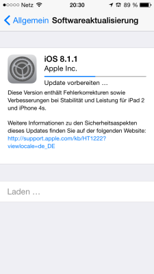 ios 8.1.1 update