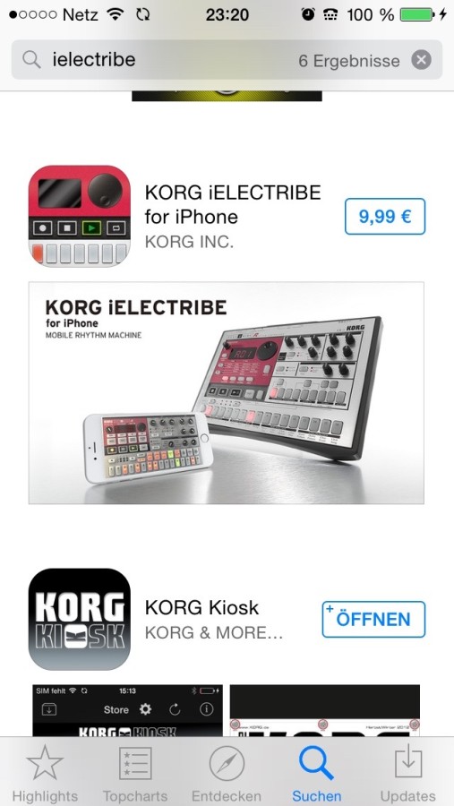 Korg iElectribe iPhone