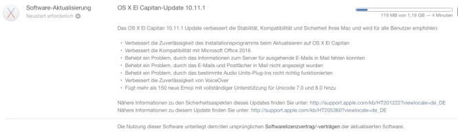 OS X 10.11.1