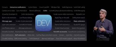 ios dev features