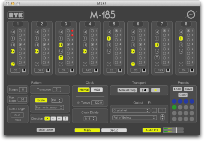 M185- ryk sequencer