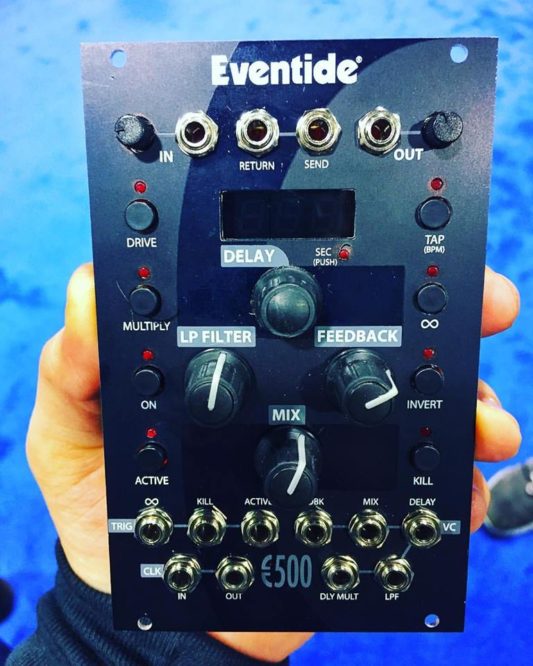 Eventide Delay Eurorack - Pic (C) Richard Divine