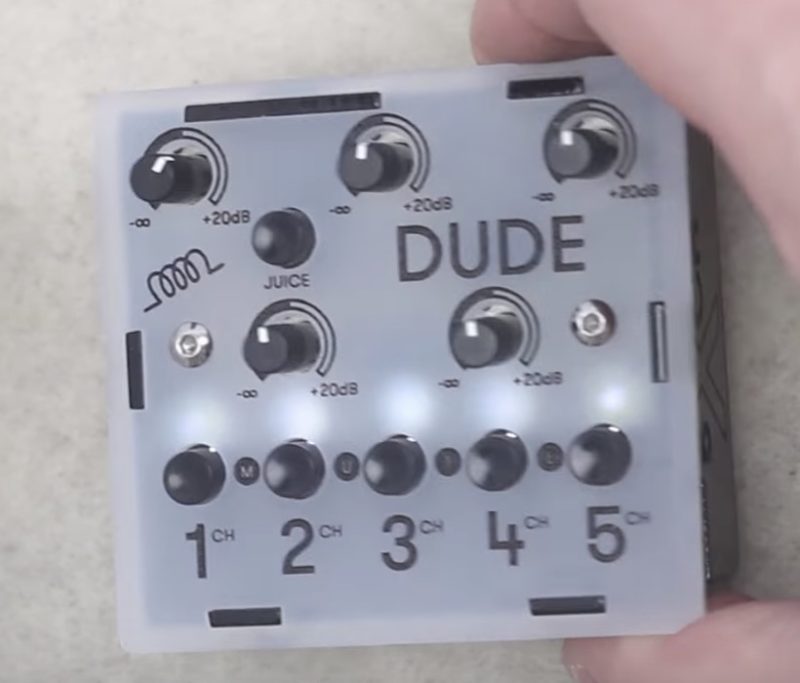 Bastl Dude Mobile Mini Mixer Sequencer Archiv Synthesizer