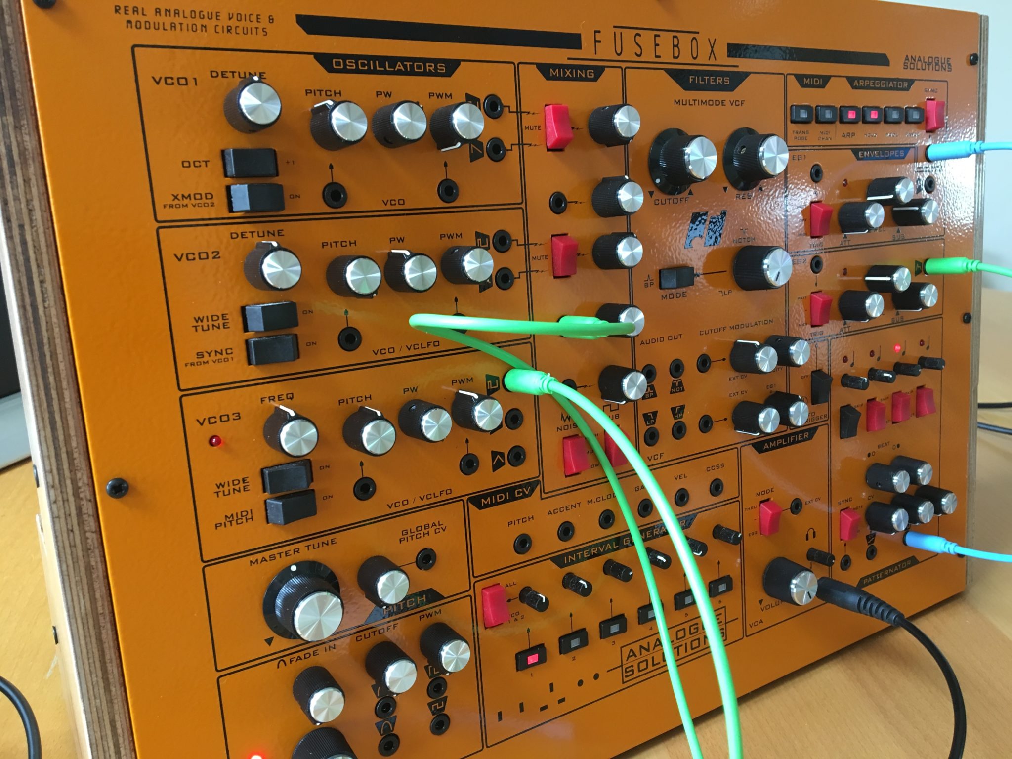 Analogue Solutions Fusebox Synthesizer Leak